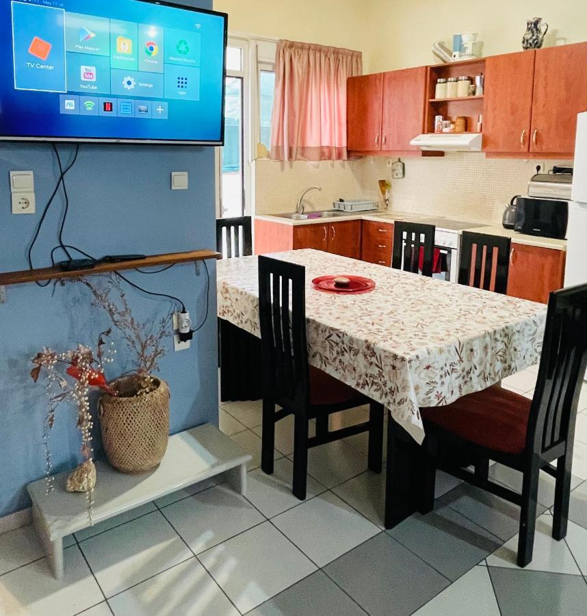 Nea Chora Cozy Apartment Close To The Beach Chania  ภายนอก รูปภาพ