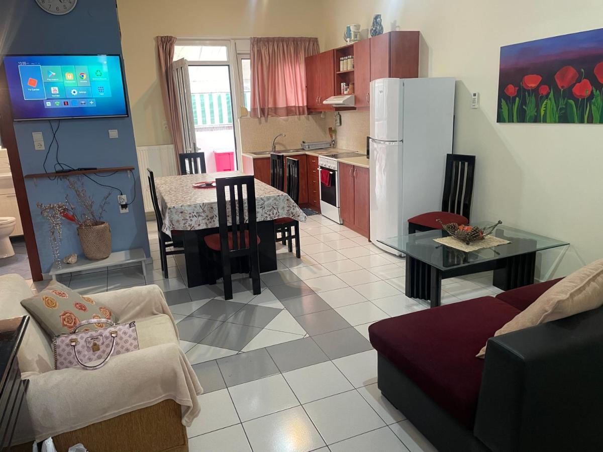 Nea Chora Cozy Apartment Close To The Beach Chania  ภายนอก รูปภาพ